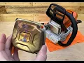 Stihl MS 500i - Stock Muffler vs WCS Bark Box