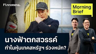ทำไม Tesla ร่วงหนัก มูลค่าตลาดต่ำกว่า 1 ล้านล้านดอลลาร์ Morning Brief 26/02/2025