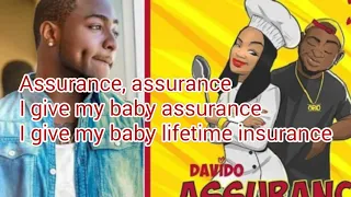 davido assurance full lyrics video 