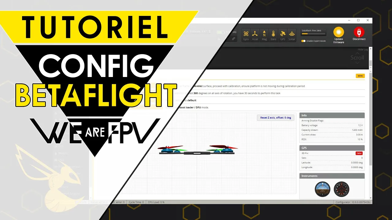 Tuto : CONFIGURER BETAFLIGHT 4.3, 4.4, 4.5... de A à Z !