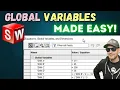 How setup up and use SOLIDWORKS Global Variables and Link Dimensions to Parts