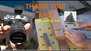 Building my steel sailing yacht Ep.83 📸NEW CAMERA & MORE GOOD timber machine work 😁