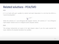 Practical Machine Learning - Pre Processing PCA