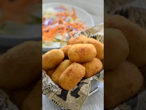 Croquetas de pescado y marisco paso a paso