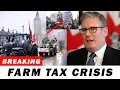 1 MINUTE AGO: Farmers SURROUND Parliament — Tractors BLOCK Every Route Into Westminster | News Uk