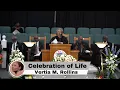 A Celebration of Life Funeral Service for Ms Vertia M Rollins