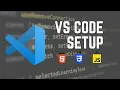 How to Install and Setup VS Code for Web Development Bangla Tutorial