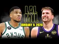 Lagu Los Angeles Lakers vs Milwaukee Bucks Full Game Highlights – January 9, 2026 | NBA Season
