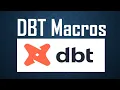 DBT Macros DBT Macro Example DBT Data Build Tool s