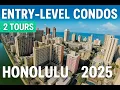 Honolulu Real Estate 2025 Entry-Level Condo Tours Both Under 430K