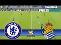 LIVE Chelsea vs Real Sociedad Club Friendlies 2026 Live Football Match PES 21 Gameplay