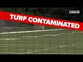 Ohio high school stadium field closed after storm sewer overflow contaminates turf