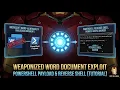 Word Document Exploit Explained PowerShell Reverse Shell