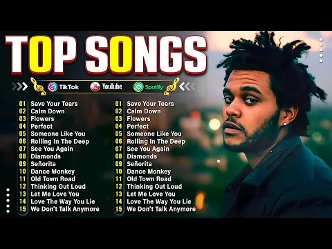 Download MP3 The Weeknd, Bruno Mars, Dua Lipa, Adele, Maroon 5, Rihanna, Ed Sheeran - Billboard Top 50 This Week