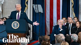 Key moments from Donald Trump's inauguration