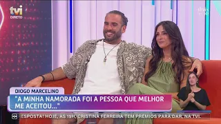 Pela primeira vez, Diogo Marcelino conta a sua história de amor com a nova namorada