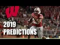 Badgers Football 2019 PREDICTIONS Game by Game