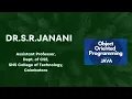 Abstraction and Encapsulation OOP using JAVA SNS Institutions