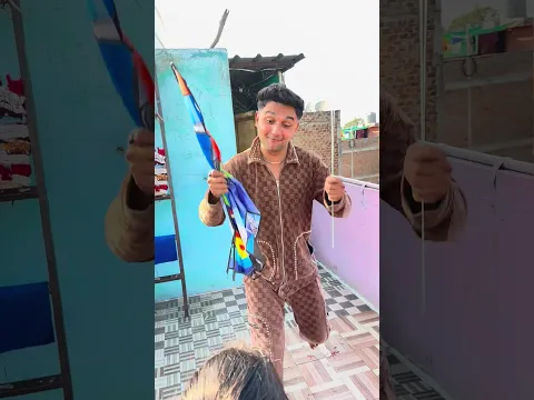 बुशरा ने roket wali पतंग बनाई😍😂 #funny #shorts