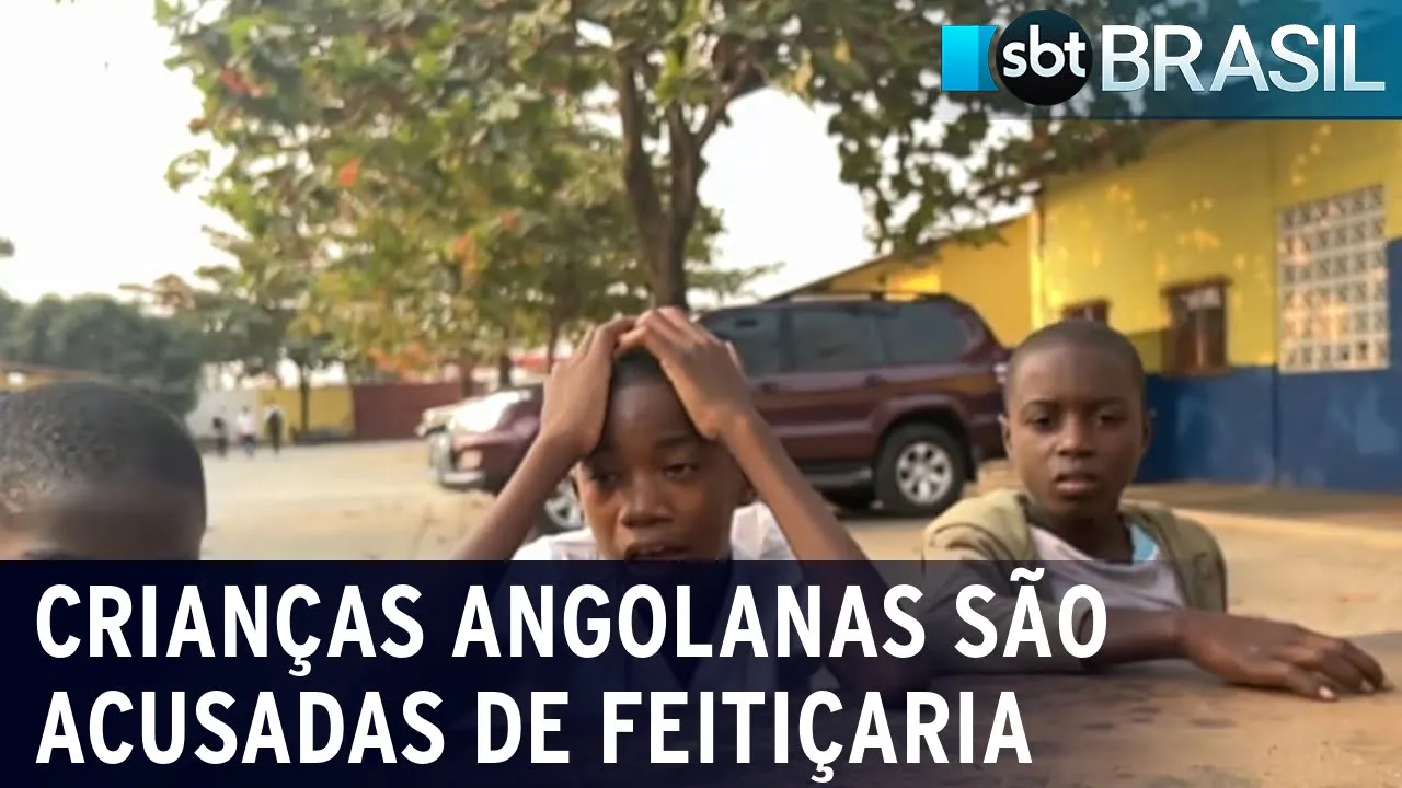 Extremismo e desinformação causam abandono de angolanos | SBT Brasil (04/09/23)