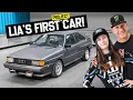 Lagu Lia Block's FIRST (PROJECT) CAR! ’80s Audi Ur-Quattro