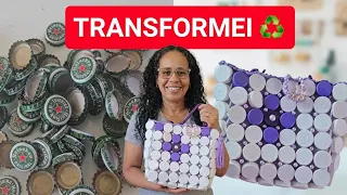 NÃO JOGUE FORA TAMPAS de Garrafas ♻️ 4 Truques de Reciclar QUE parecem de Loja 