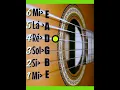 Lagu Notas das Cordas Soltas do Violão para Afinar Seu Instrumento #shorts