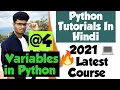 Variables In Python in Hindi 4 Python Tutorials For Beginners