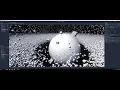 Asteroid field in Godot engine