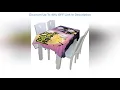 Review Product Haunted House Happy Halloween Tablecloth 54x54 Square Table Cloth - Perfect for Hal