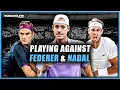 John Isner Shares What It s Like To Play Against Federer Nadal