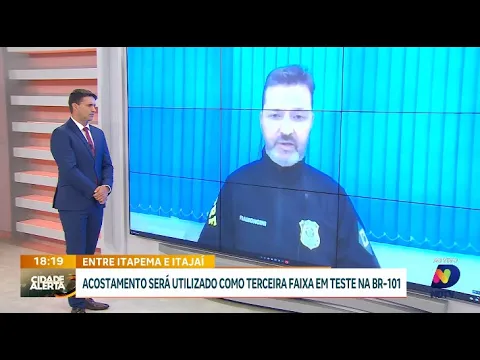 Inovação nas rodovias: inspetor da PRF anuncia teste de terceira faixa no acostamento da BR-101