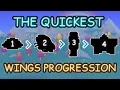 The QUICKEST Wings Progression in Terraria