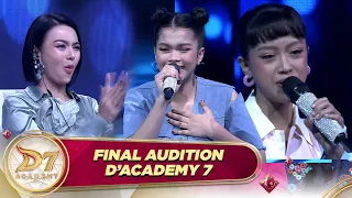 safana vs zahra nyanyi sejuta luka juri all so gak pake ragu final audition da 7