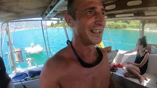 Фальш старт! Выход на катамаране задерживается!