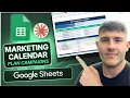 How To Create A Marketing Calendar Template In Google Sheets Using Claude AI 2026 Guide