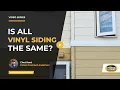 Is all Vinyl Siding the Same Como Premium Exteriors