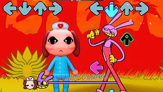 FNF Animal Hospital Shopkeeper Nurse vs Jax Sings Chasing | FNF Mods Amazing Digital Circus