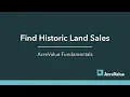 Find Historic Land Sales - AcreValue Fundamentals