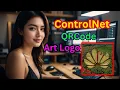 How To Use Stable Diffusion ControlNet QRCode To Create Logo Art