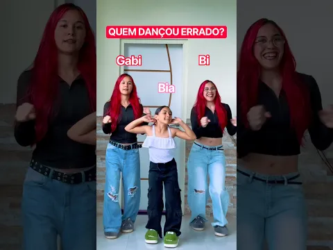 QUEM DANÇOU ERRADO?😂