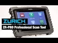 Zurich ZR PRO Professional Scan Tool Overview