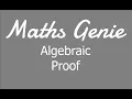 Algebraic Proof