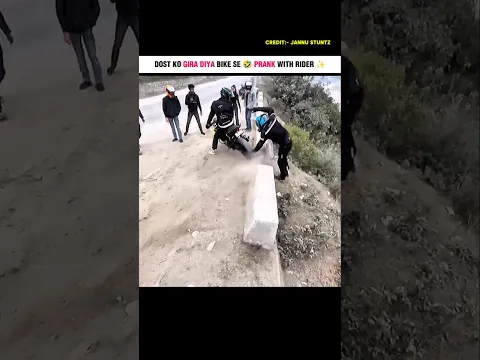 Crazy Off-Road Ride Gone Wrong 😱 My Friend Got Hit! 🥺  #shorts #motovlog #rider