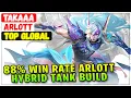 Download Lagu 88% Win Rate Arlott Hybrid Tank Build [Top Global Arlott] Takaaa - Mobile Legends Emblem en Build
