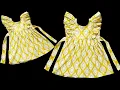 Stylish Ruffle Baby Frock Cutting and Stitching Simple Stylish Baby Dress Design