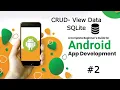 View Data From SQLite to AlertDialog - CRUD