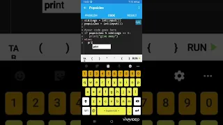task solving by code in python