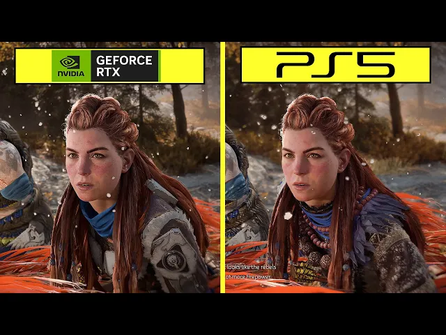 Horizon Forbidden West PC vs PS5 Early Graphics Comparison