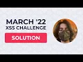 Overflows in PHP Solution to March 22 XSS Challenge
